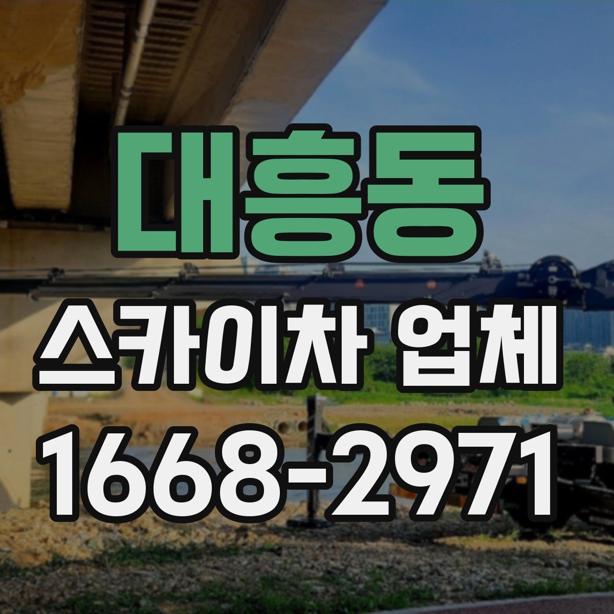 대흥동 스카이차 업체