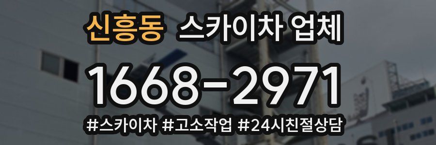 신흥동 스카이차 업체