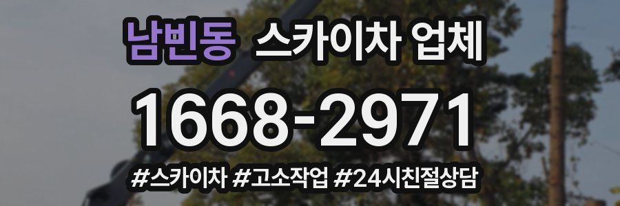 남빈동 스카이차 업체