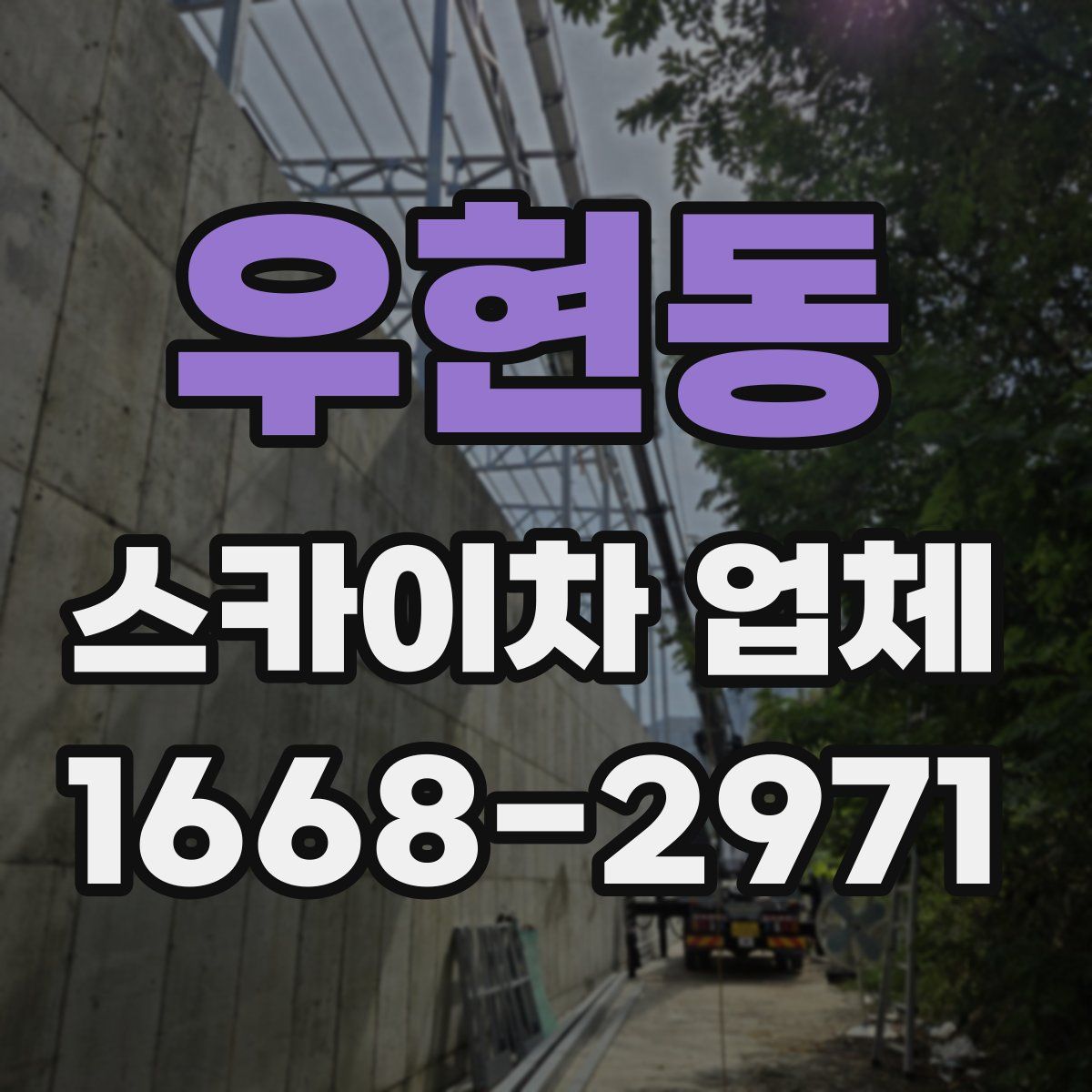 우현동 스카이차 업체