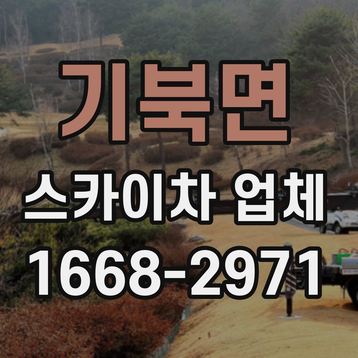 기북면 스카이차 업체