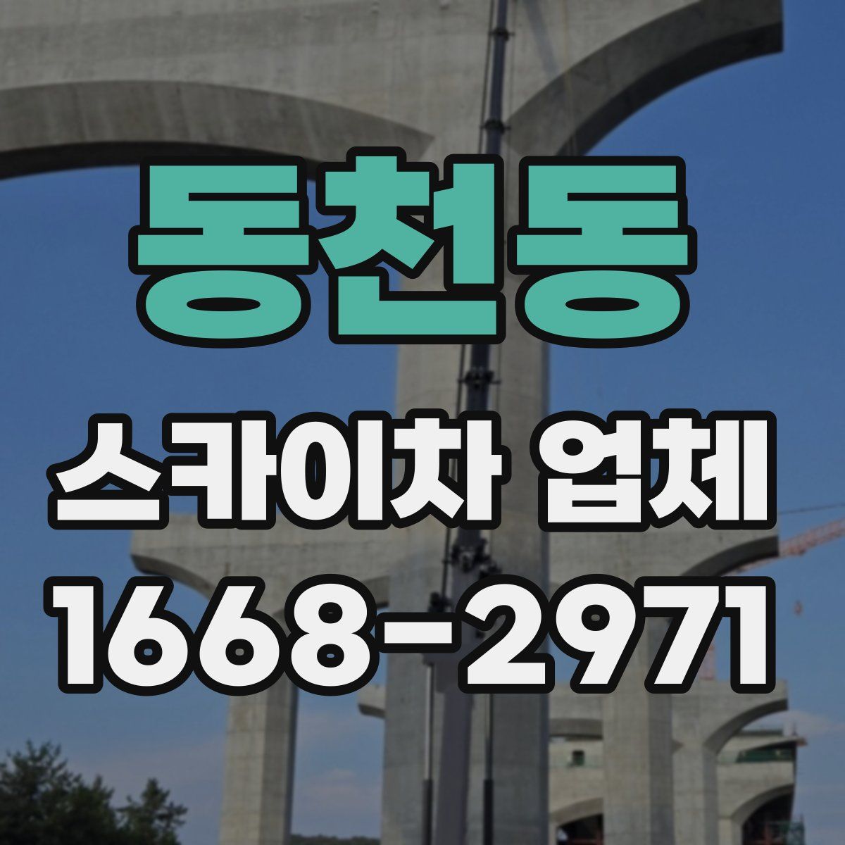 동천동 스카이차 업체