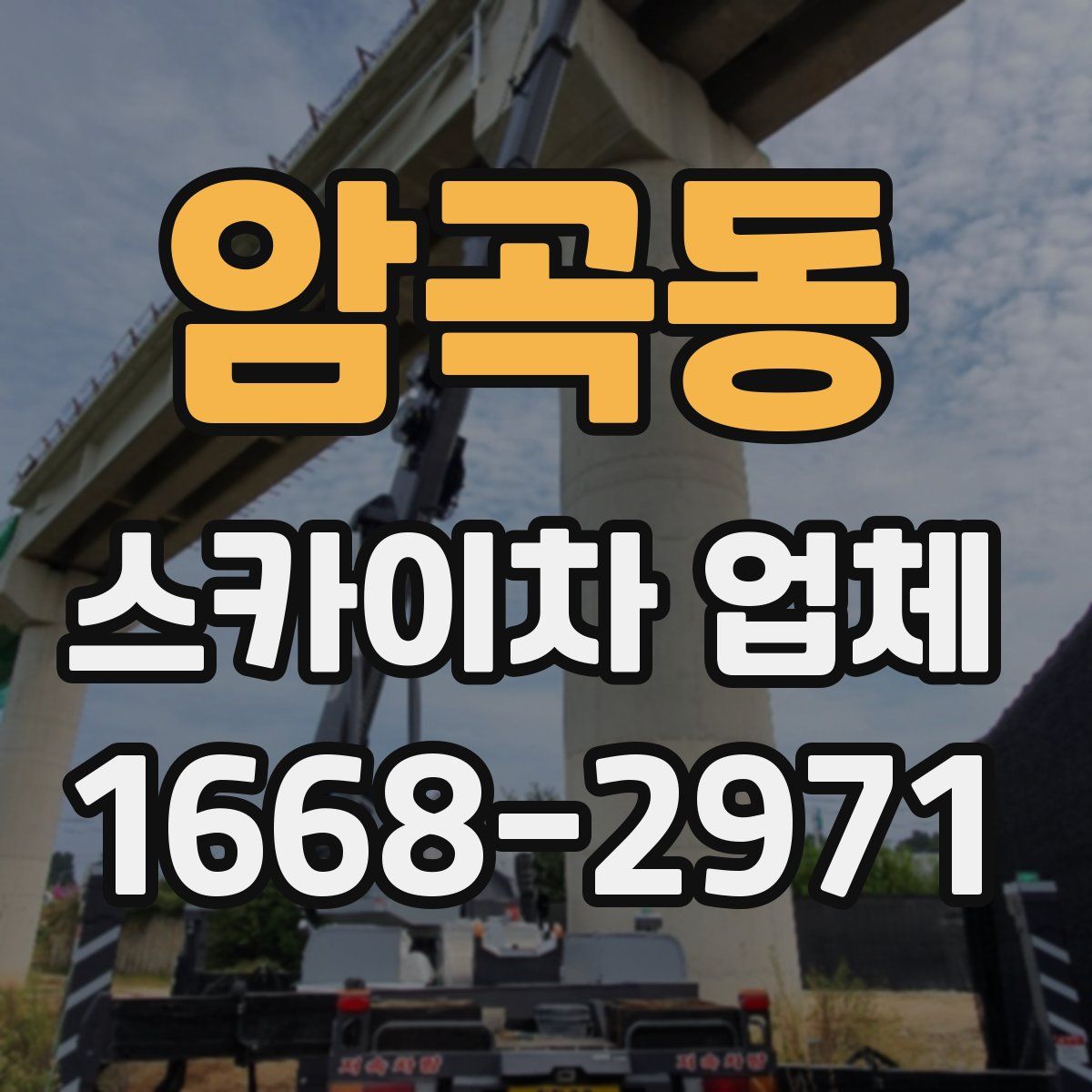 암곡동 스카이차 업체