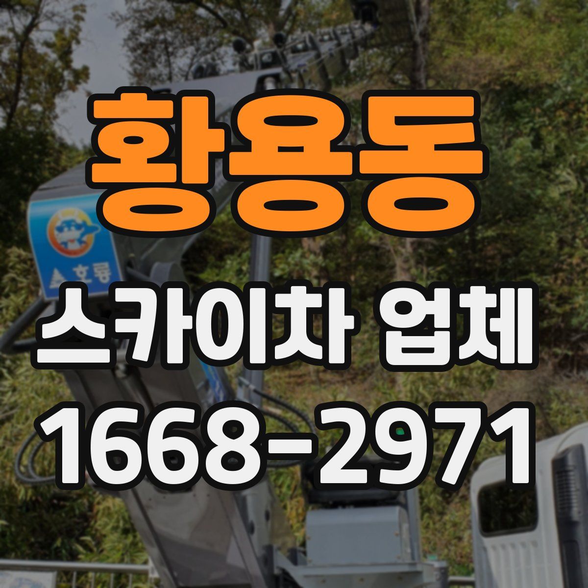황용동 스카이차 업체