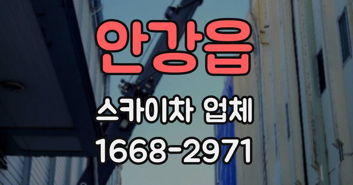 안강읍 스카이차 업체
