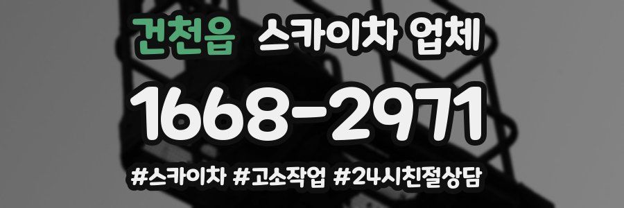 건천읍 스카이차 업체