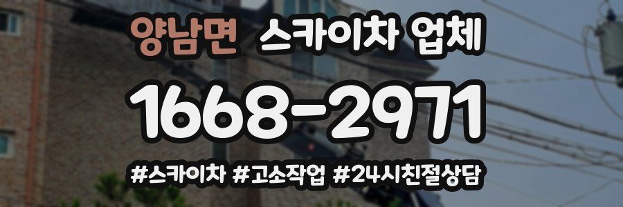 양남면 스카이차 업체