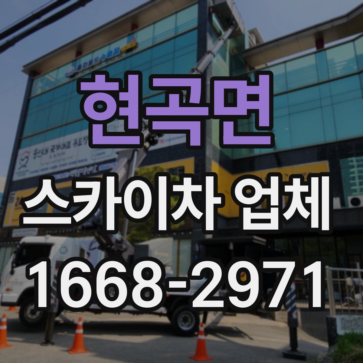 현곡면 스카이차 업체