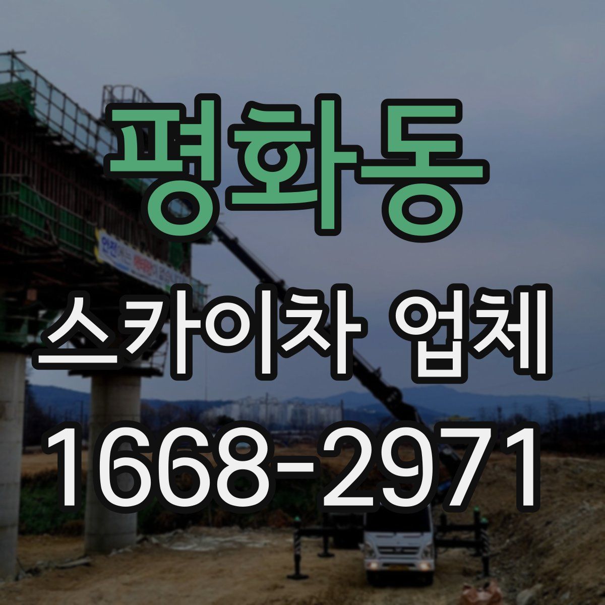 평화동 스카이차 업체