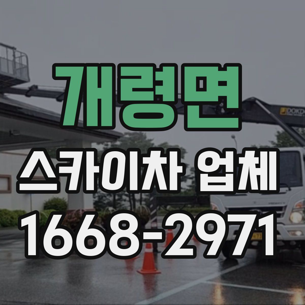 개령면 스카이차 업체