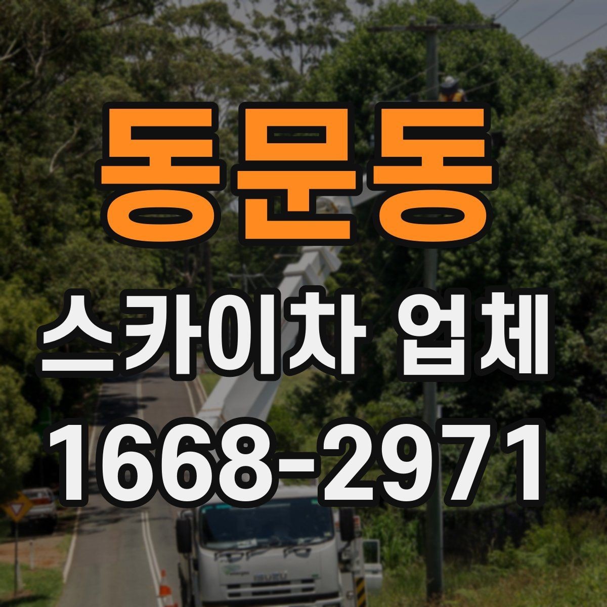 동문동 스카이차 업체 선정 시 안전 점검 체크포인트