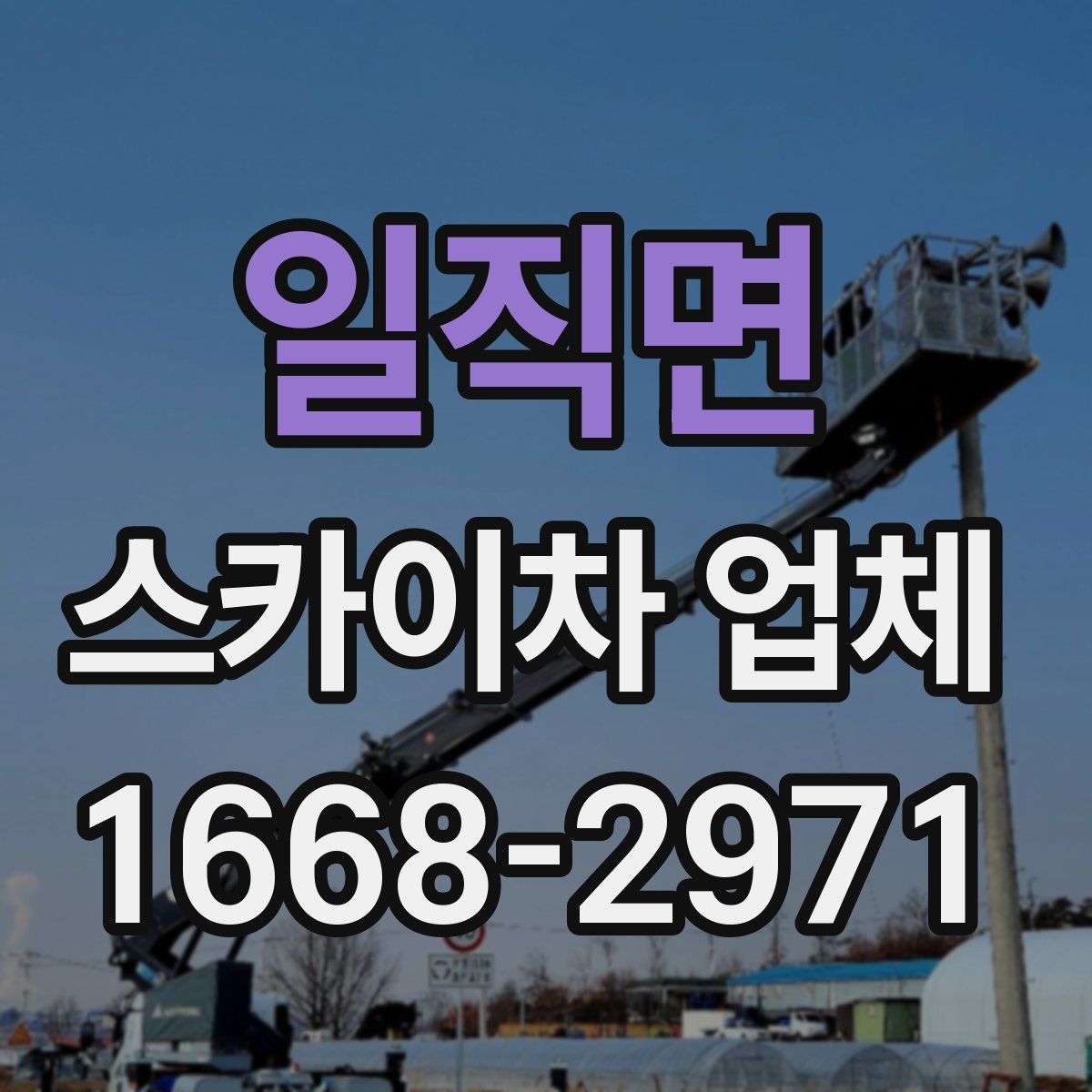 일직면 스카이차 업체