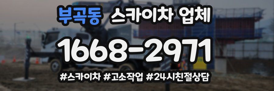 부곡동 스카이차 업체