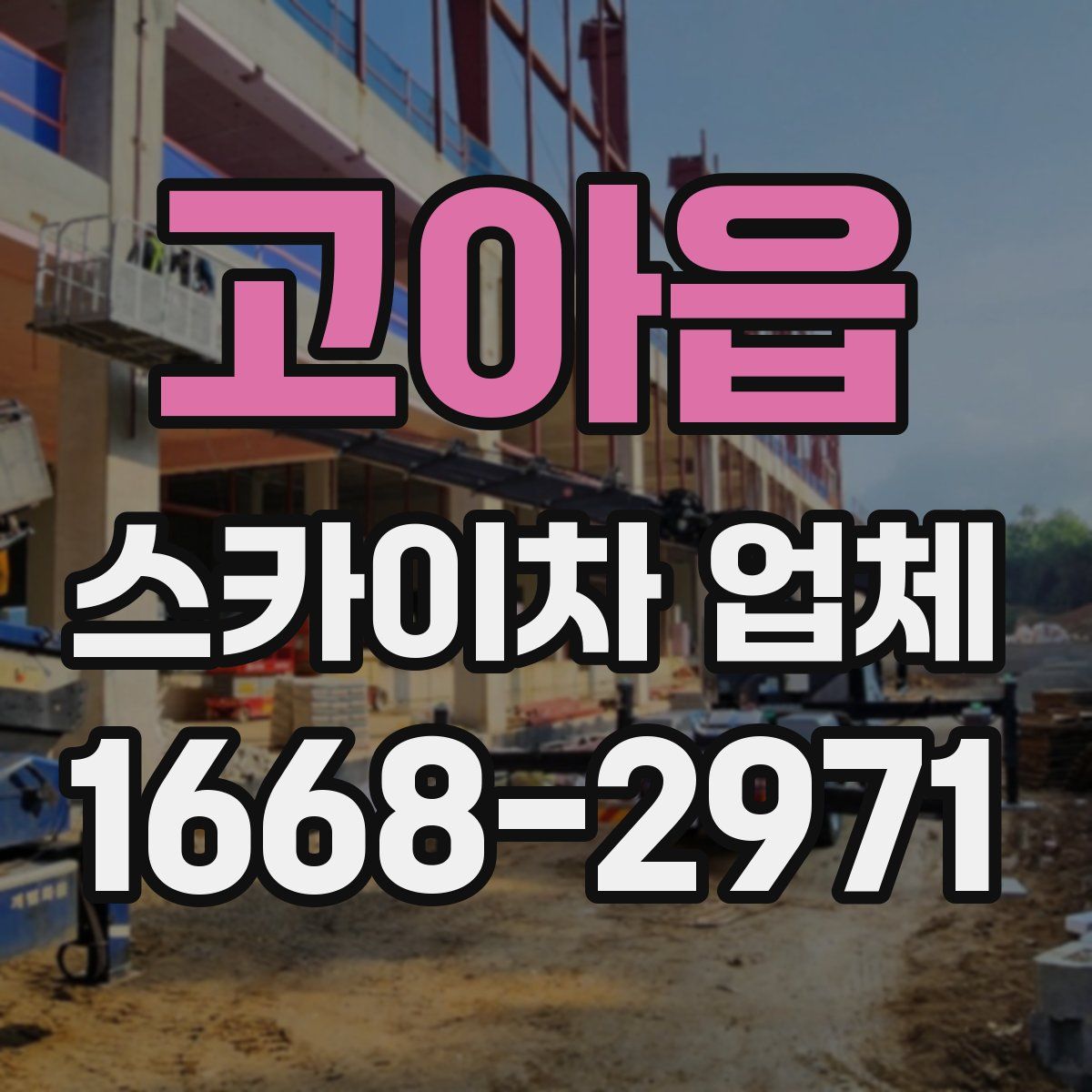 고아읍 스카이차 업체