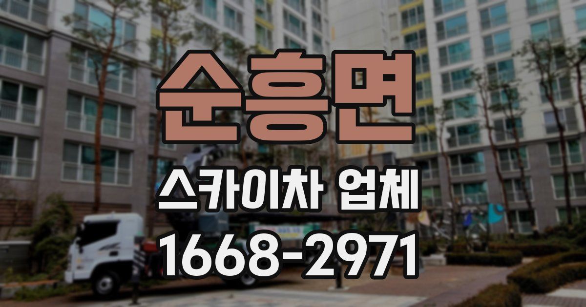 순흥면 스카이차 업체