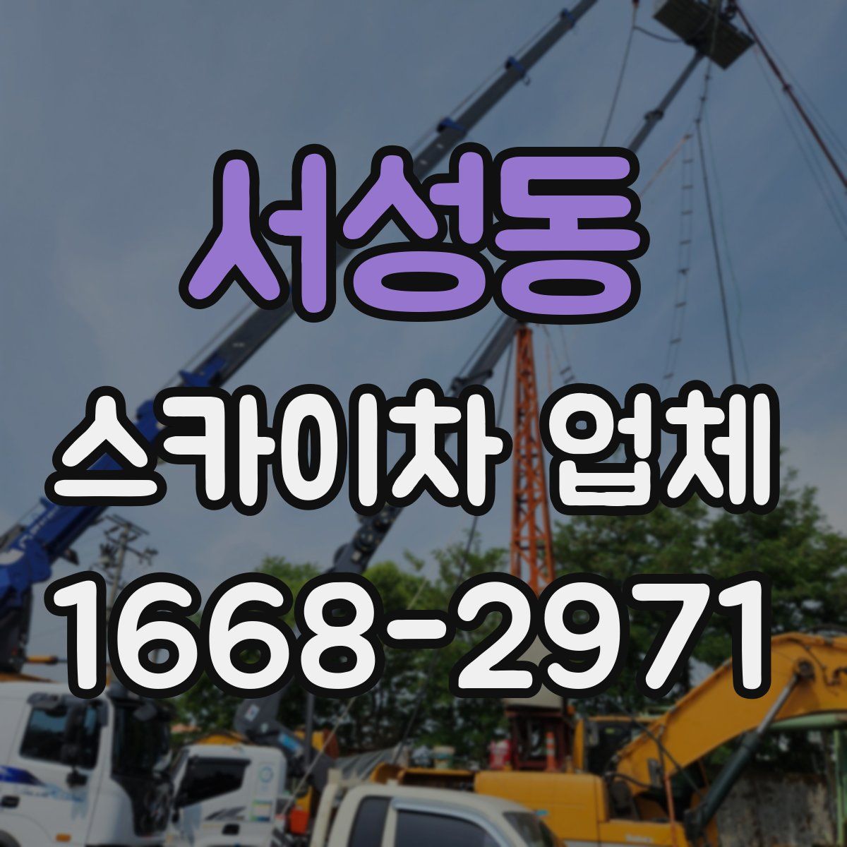 서성동 스카이차 업체