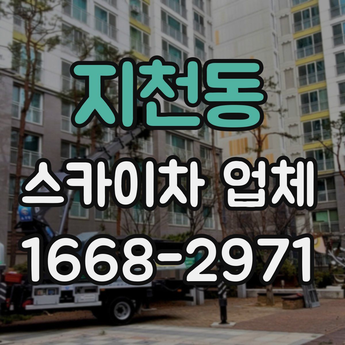 지천동 스카이차 업체