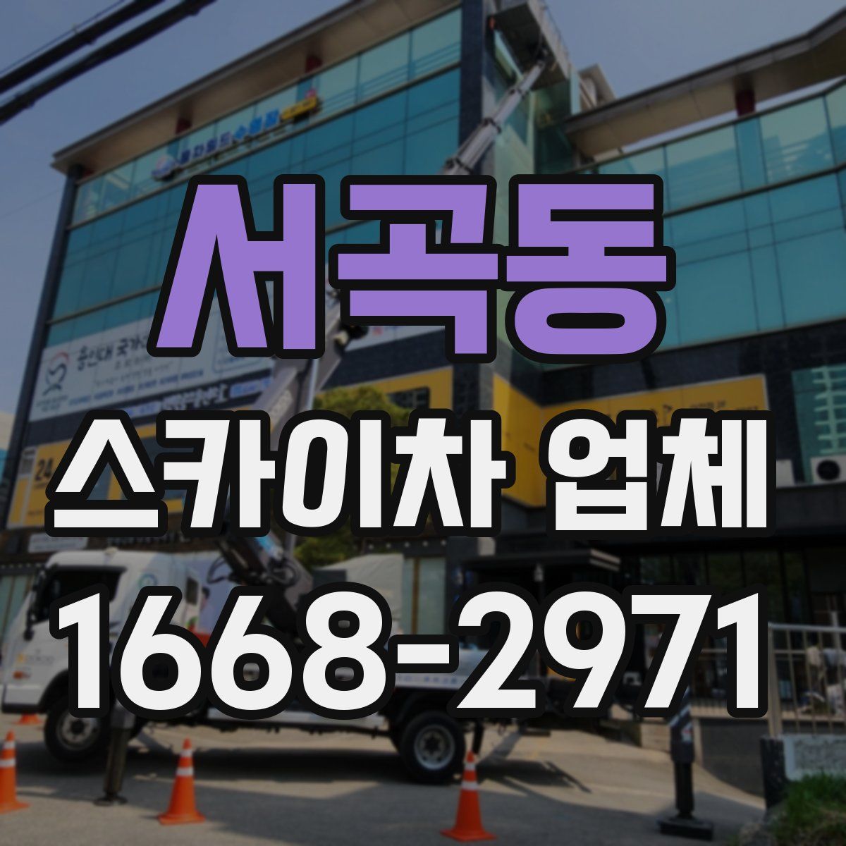 서곡동 스카이차 업체