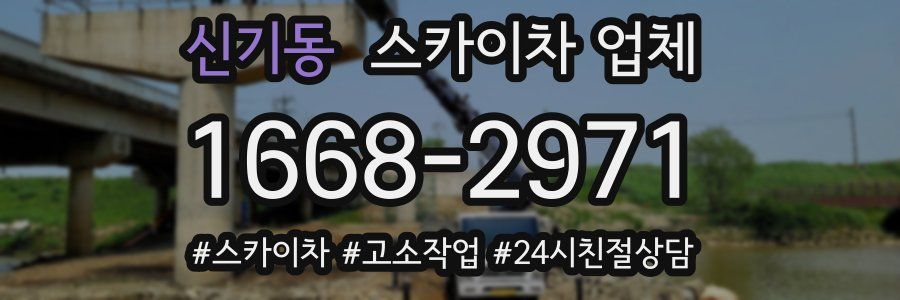 신기동 스카이차 업체