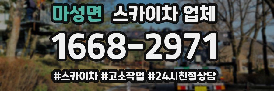 마성면 스카이차 업체