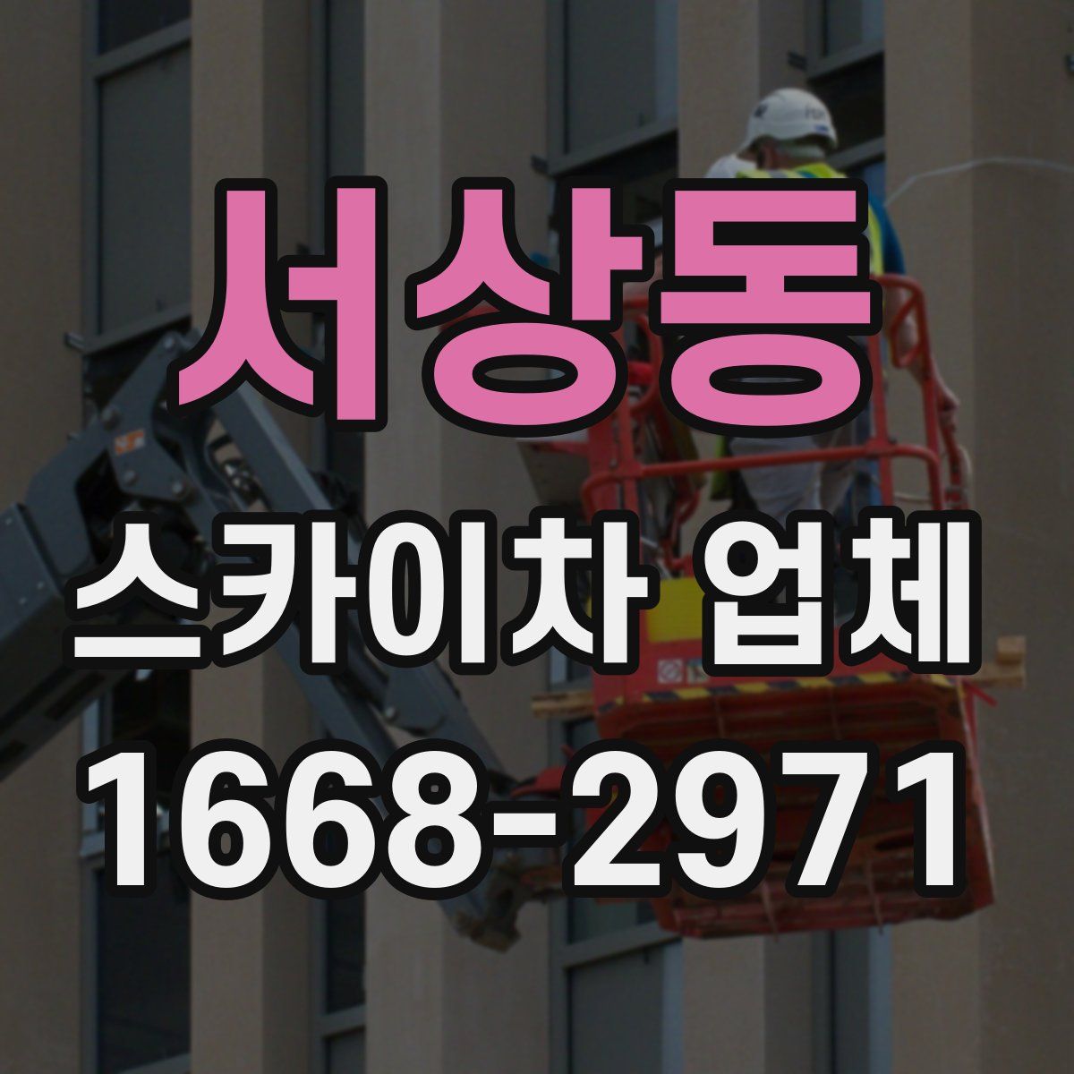 서상동 스카이차 업체