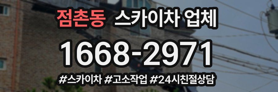점촌동 스카이차 업체