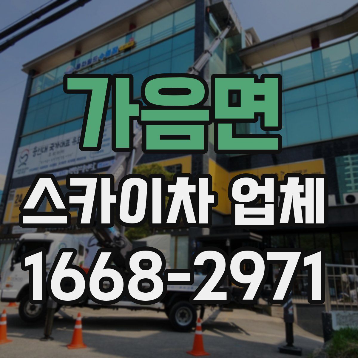 가음면 스카이차 업체