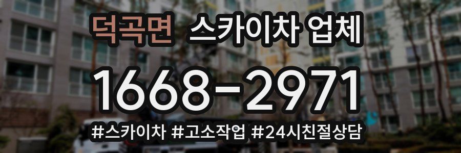 덕곡면 스카이차 업체