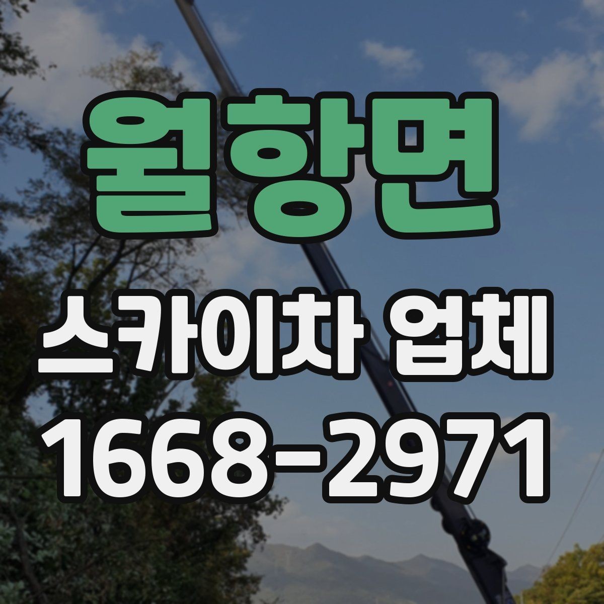 월항면 스카이차 업체 문의 시 정확한 견적을 받는 방법