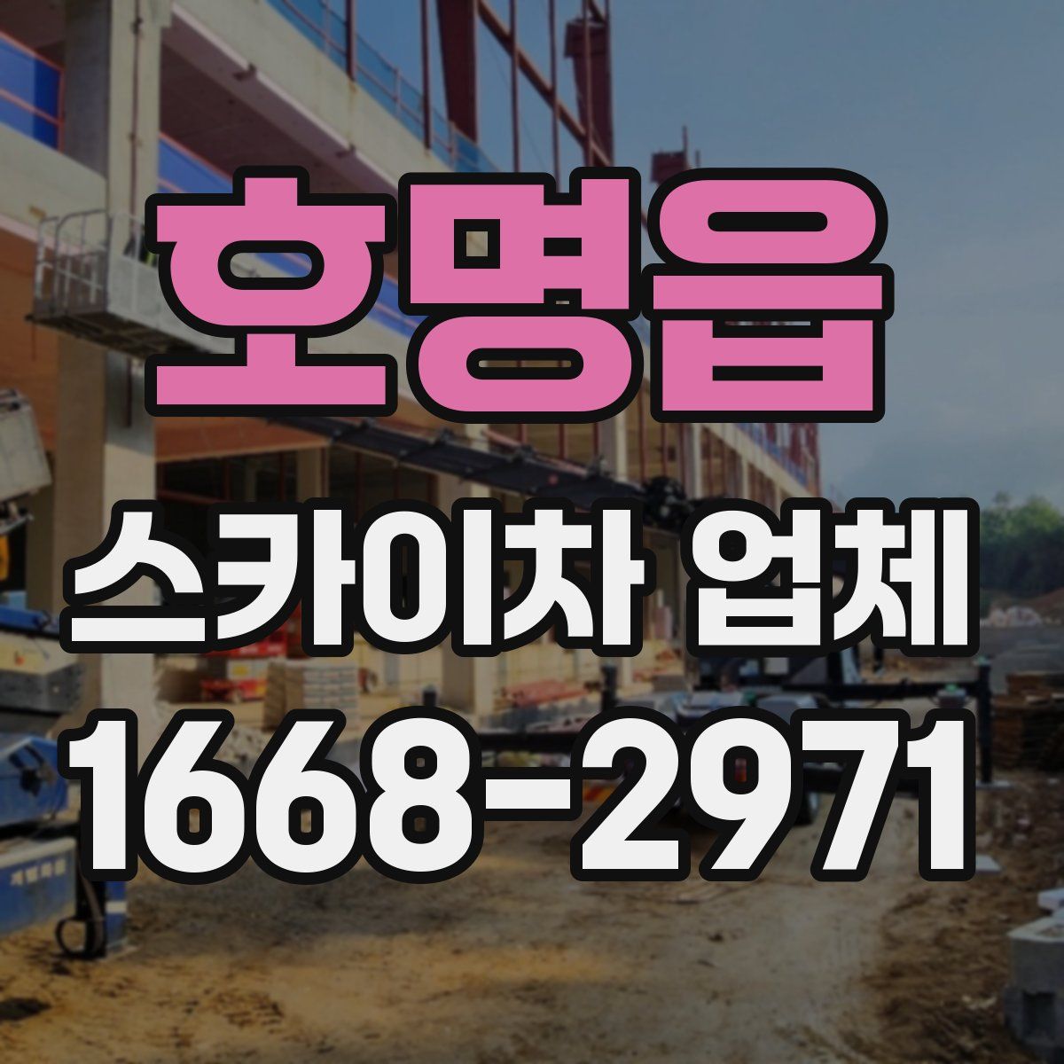 호명읍 스카이차 업체