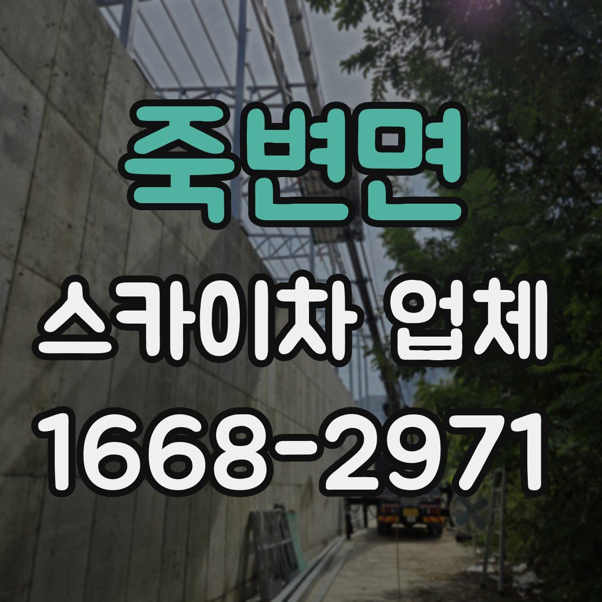 죽변면 스카이차 업체
