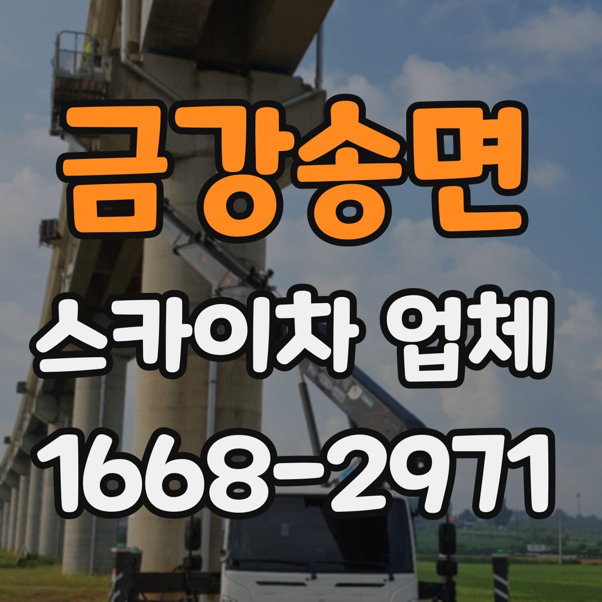 금강송면 스카이차 업체