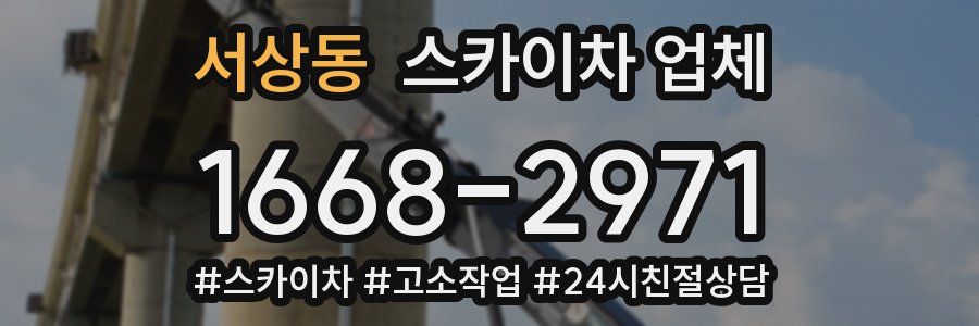 서상동 스카이차 업체