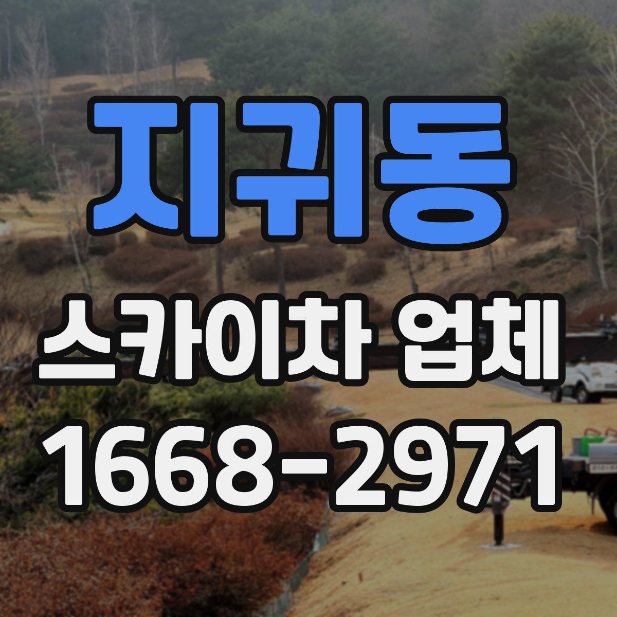 지귀동 스카이차 업체