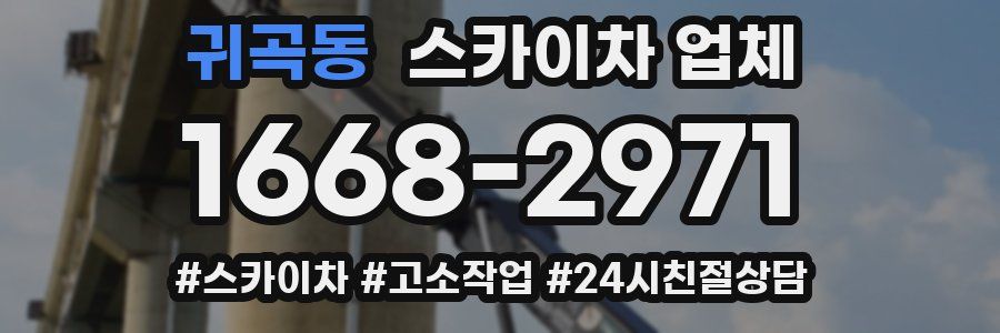 귀곡동 스카이차 업체