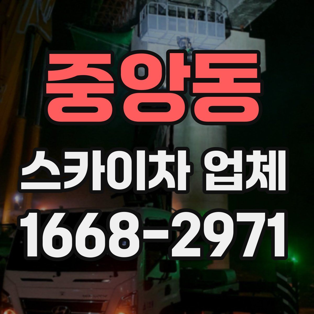중앙동 스카이차 업체