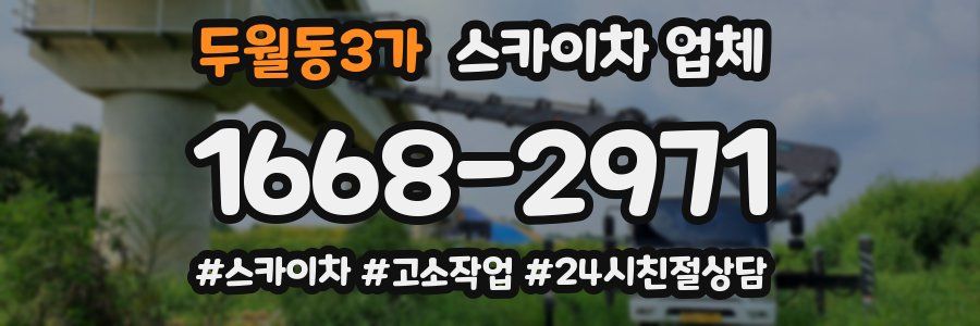 두월동3가 스카이차 업체