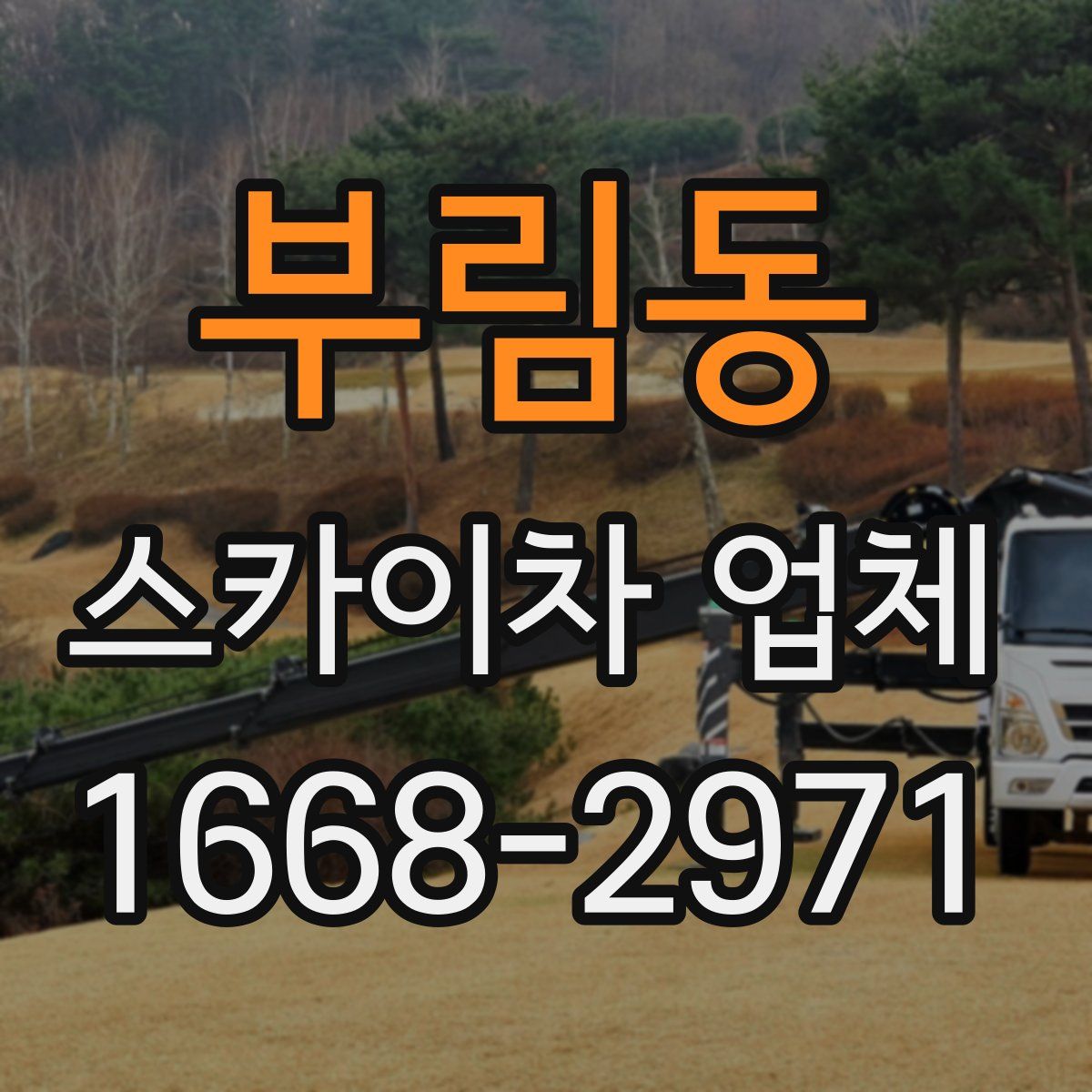 부림동 스카이차 업체