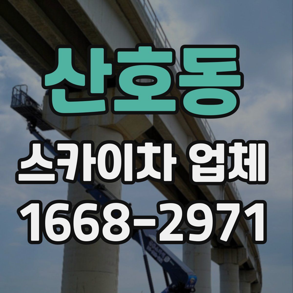 산호동 스카이차 업체
