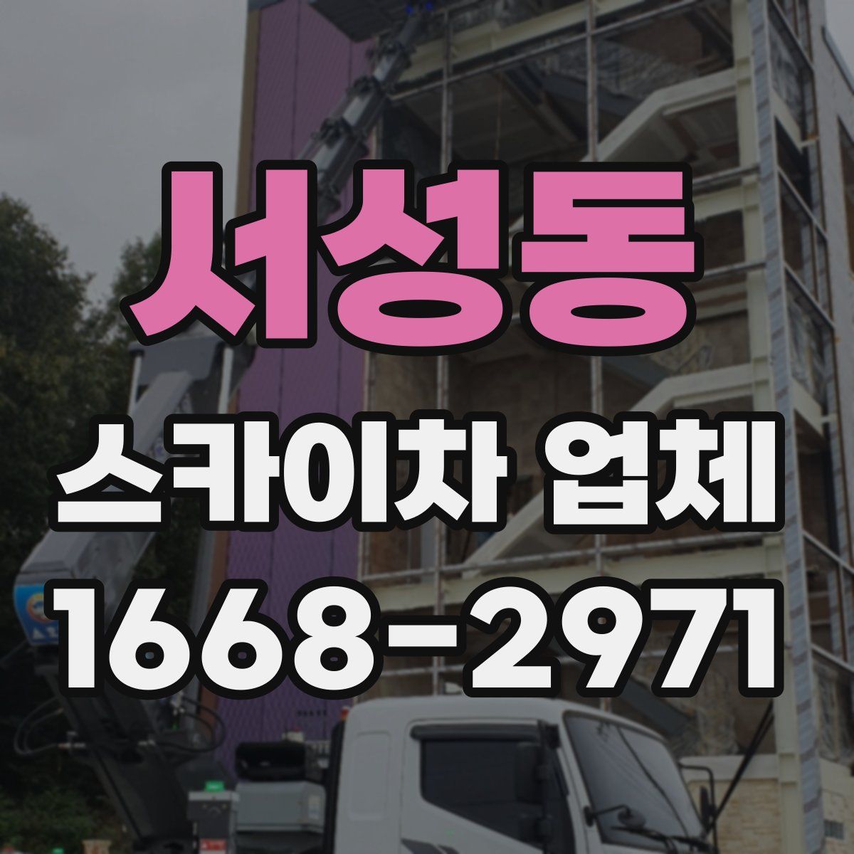 서성동 스카이차 업체