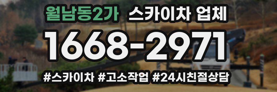 월남동2가 스카이차 업체