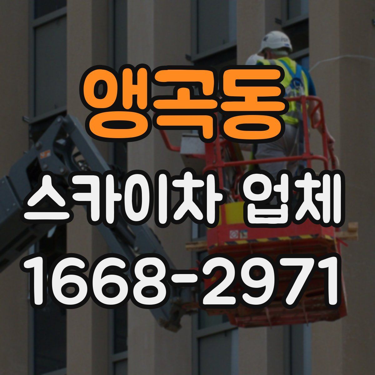 앵곡동 스카이차 업체