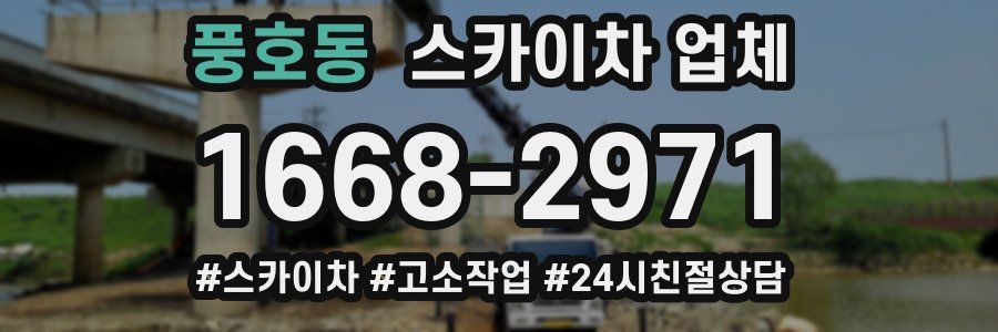 풍호동 스카이차 업체