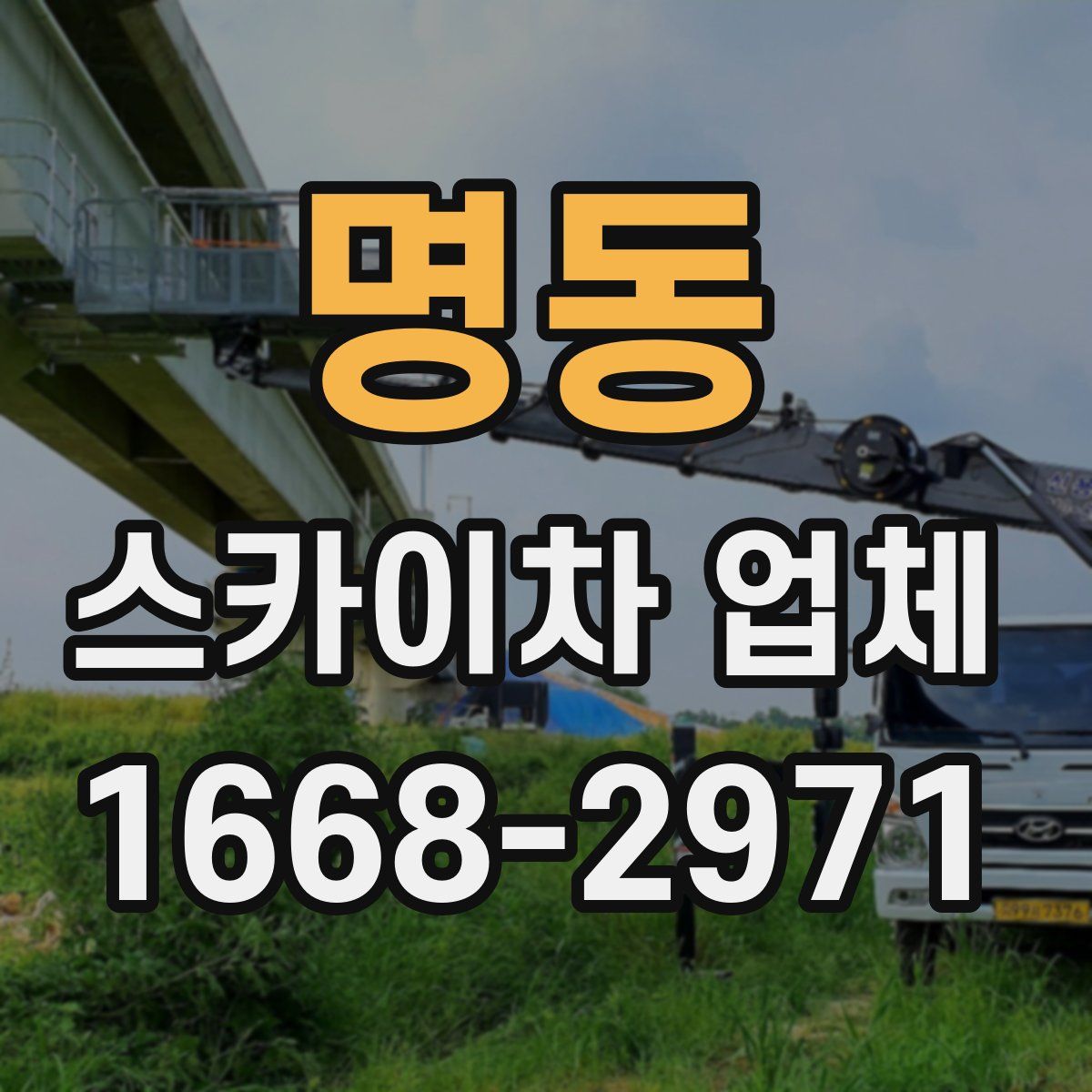 명동 스카이차 업체