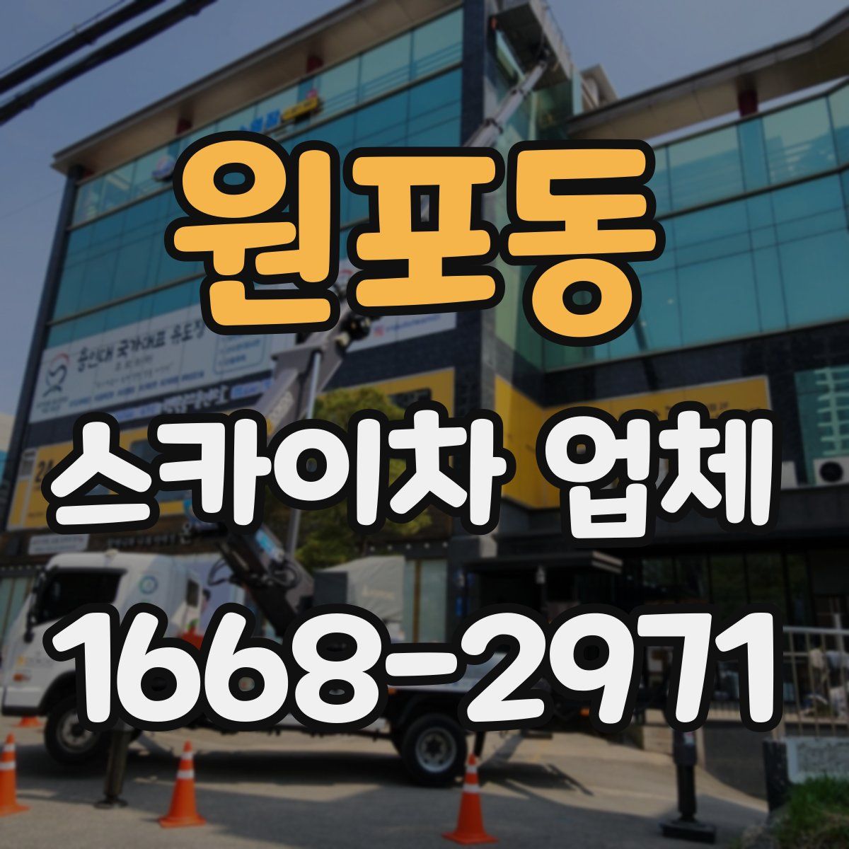 원포동 스카이차 업체