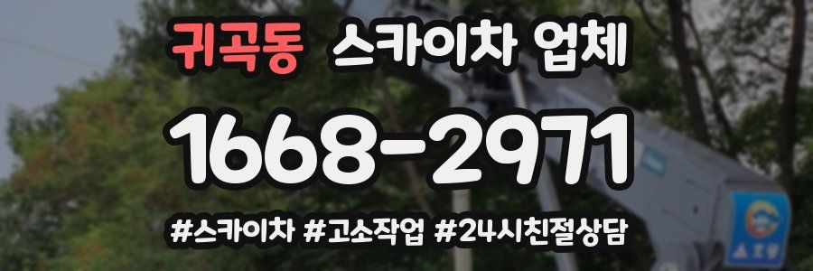 귀곡동 스카이차 업체