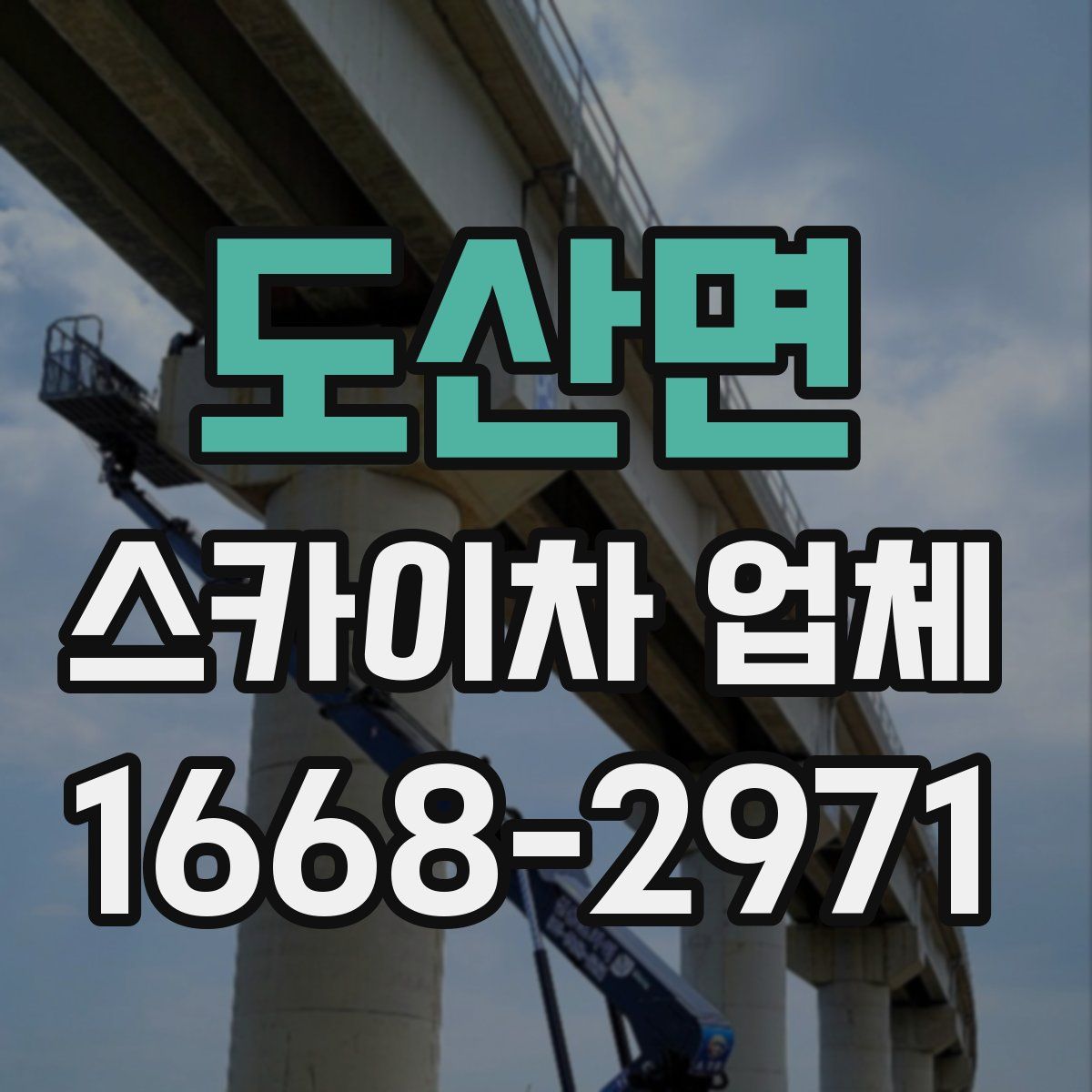 도산면 스카이차 업체