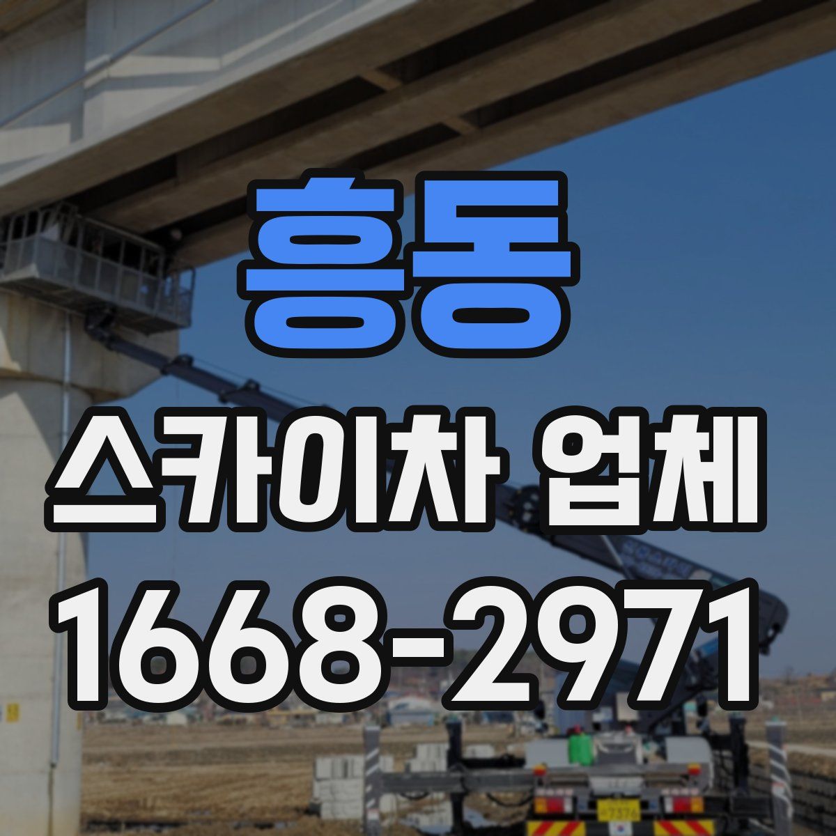 흥동 스카이차 업체