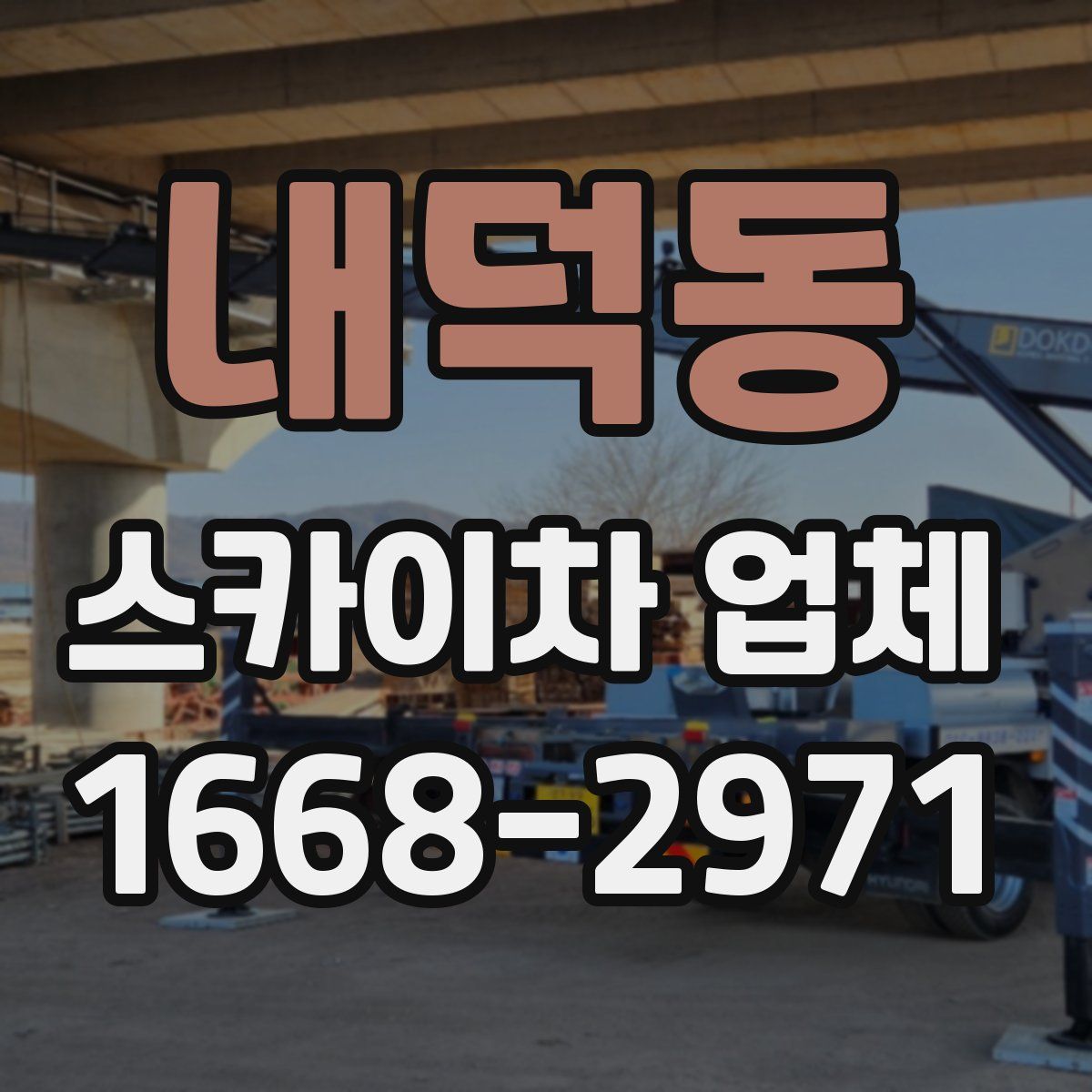 내덕동 스카이차 업체