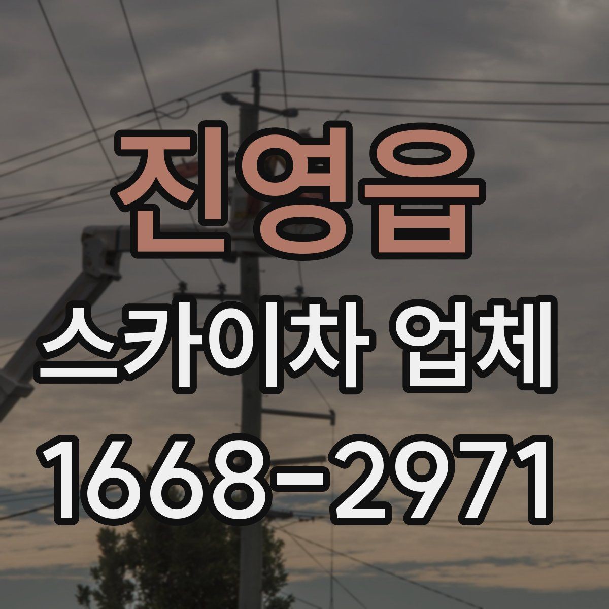 진영읍 스카이차 업체 선정에 도움이 되는 비교 포인트